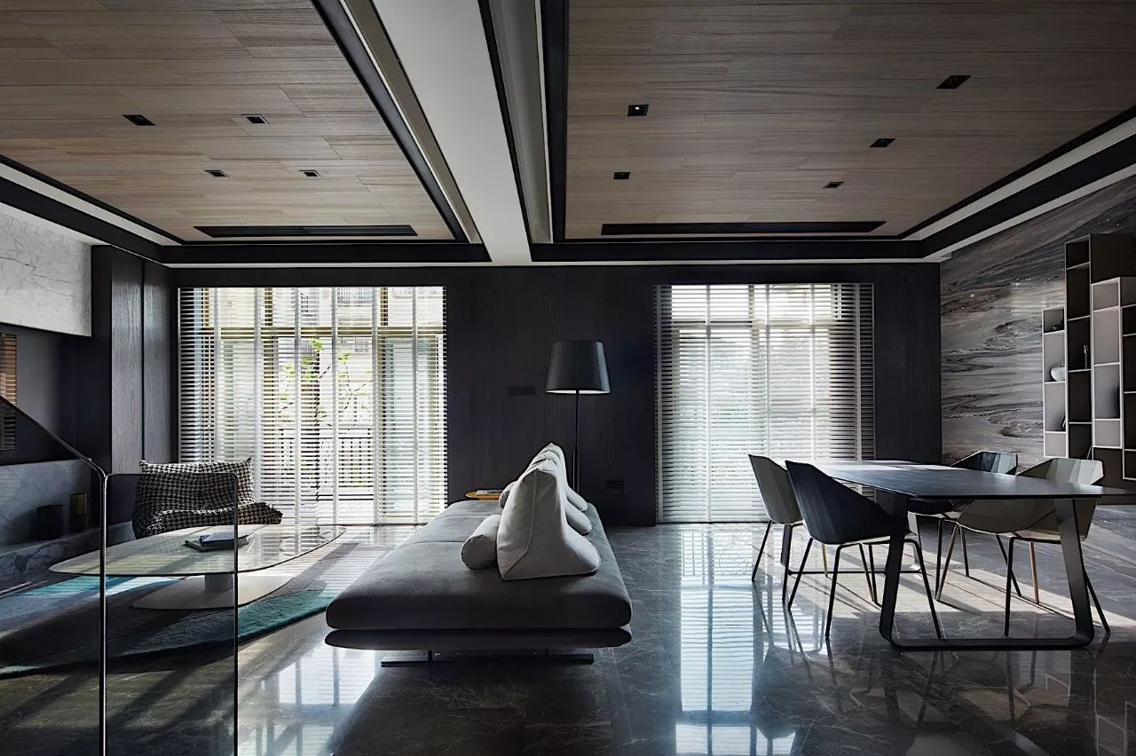 极具设计感的现代别墅空间，河南专业装饰公司实例展示